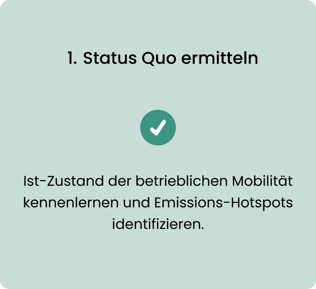 Der Weg zum klimaneutralen Unternehmen: Emissionen der betrieblichen Mobilität ermitteln.